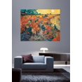 thumbnail image 2 of van Gogh "Red Vineyards at Arles" (1888) Glossy Poster, 2 of 2