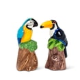 thumbnail image 2 of Abbott Collection Toucan & Parrot Salt & Pepper-4.5"H, 4.5 inches high, Toucan and Parrot, 2 of 2