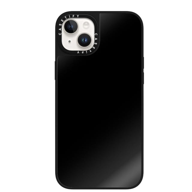 Case CASETiFY Mirror Magsafe Para iPhone 13 14 y 15 Plus negro