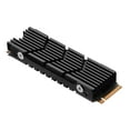 thumbnail image 2 of Cubierta premium para disipador de calor SSD, reemplaza el disipador de calor SSD duradero para consolas de juegos. Negro, 2 of 9