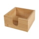 thumbnail image 2 of Dispensador de servilletas de bambú perfecl Caja de almacenamiento de servilletas cuadrado, 2 of 8