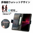 thumbnail image 4 of Case for Sony Xperia 1 III Cover Leather Wallet Folio Case Book Design Flip Magnetic Closure - Blue, 4 of 5