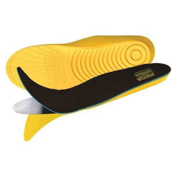 MEGAComfort PAMPR-M1011/W1213 PAM Puncture Resistant Insole, Dual Layer Memory Foam with Steel Plate,(1 per Pack)