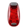 thumbnail image 1 of Luz de seguridad kusrkot LED Clip de cola de bicicleta estroboscópica 3 modos de iluminación Rojo, 1 of 8