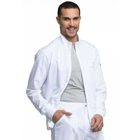 

Cherokee Workwear Revolution Men Scrubs Jacket Zip Front WW320