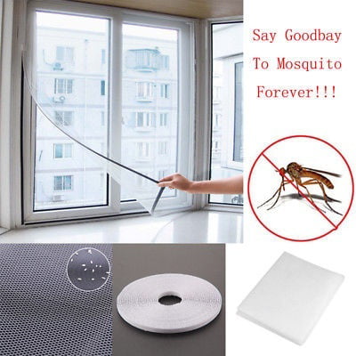 Window Screen Mesh Net Bug Mosquito Fly Insect Moth Netting Protector curtain US 