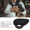 thumbnail image 4 of Silicone Eyepiece Eye Guard Cup, Replacement Camera Viewfinder Eyecup Soft External Light Source Interference Resistant Reduce Impact 19mm  for Observation, 4 of 7