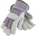 thumbnail image 2 of Wells Lamont Palm Safety Glove Large Leather Gray/Blue 847532L, 2 of 3
