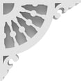 thumbnail image 3 of 1 7/8"W x 6"D x 6"H Wagon Wheel Architectural Grade PVC Corbel, 3 of 9