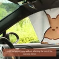 thumbnail image 4 of Magnetic Car Sunshade Curtain with Pattern, Thermal Insulation Side Window Cover for Baby Safety and Privacy Protection, 4 of 8
