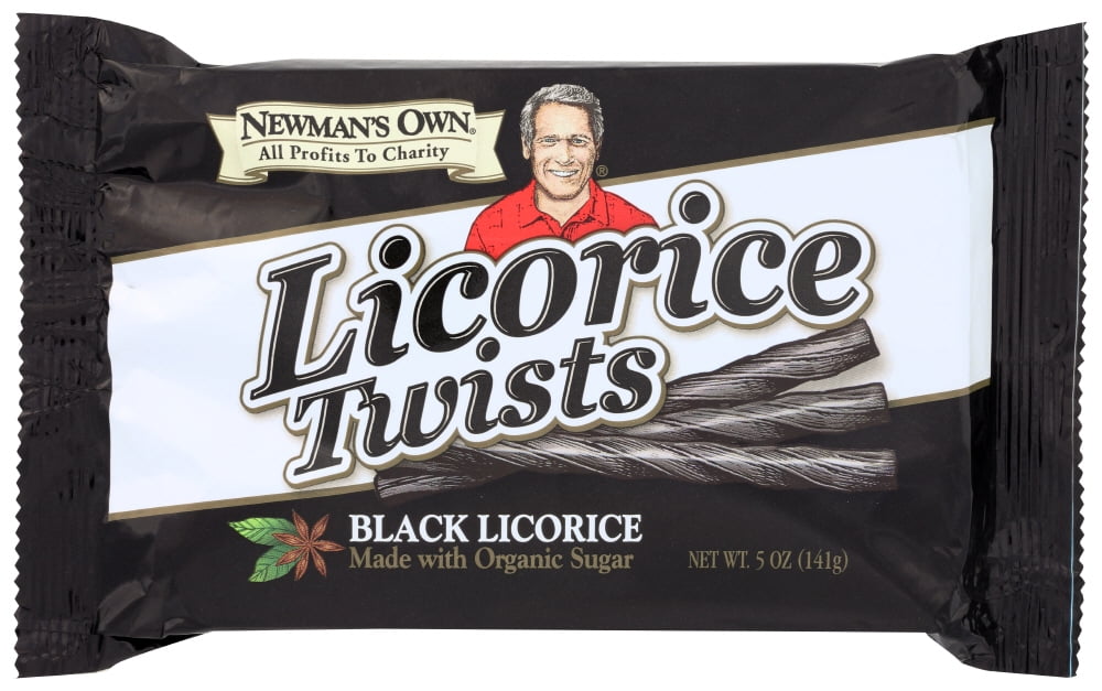Newman’S Own Licorice Twists, Black, 5 Oz.