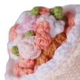 thumbnail image 4 of Muñeco de Novia Relleno de Ganchillo BLESIY Rosa Blanco, 4 of 8