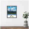 thumbnail image 6 of Dixie Blue Grey Rustic Narrow Wood Picture Frame, Photo Frame, Art Frame, 6 of 10