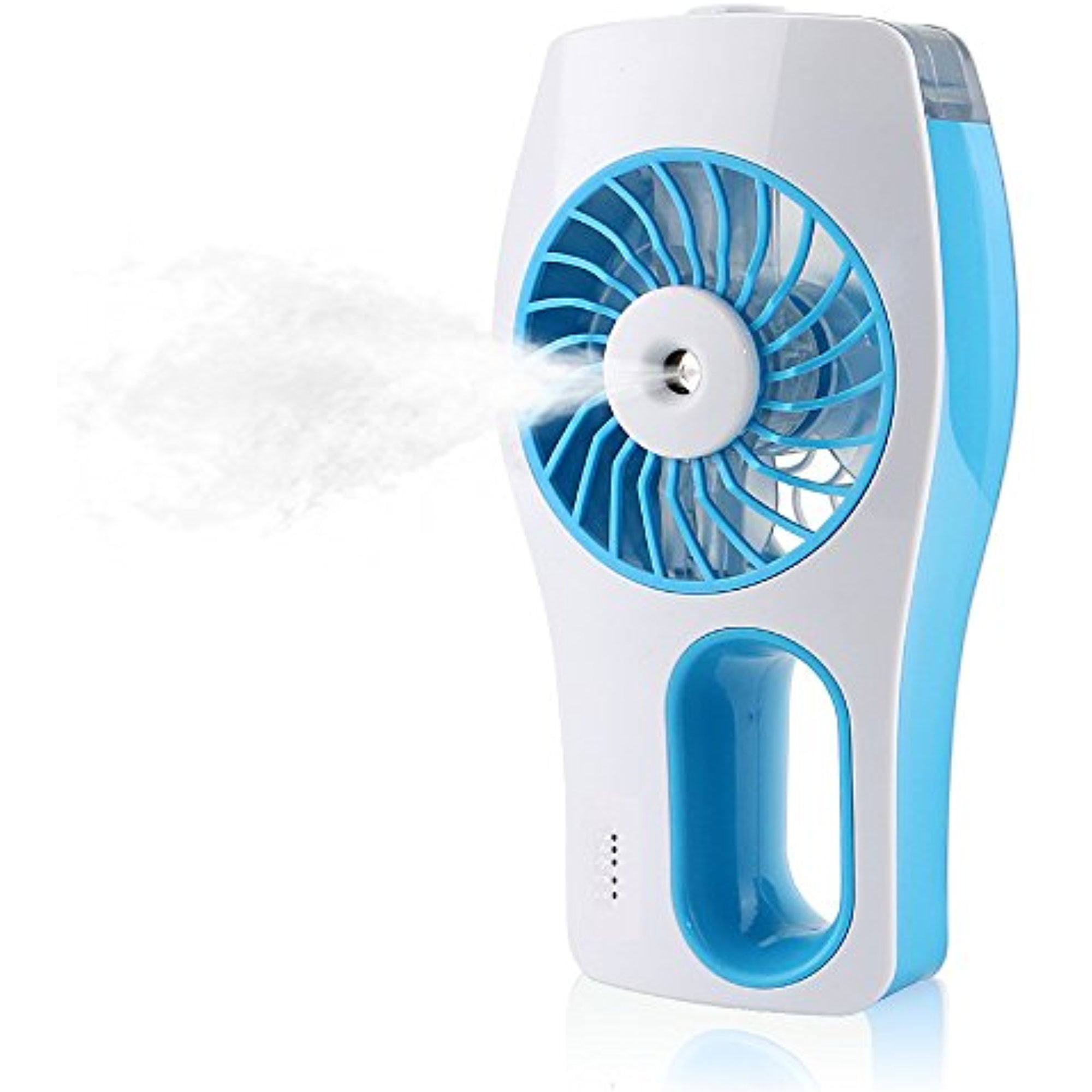 Mini Handheld USB Misting Fan with Cooling Mist Humidifier Rechargeable Fan 