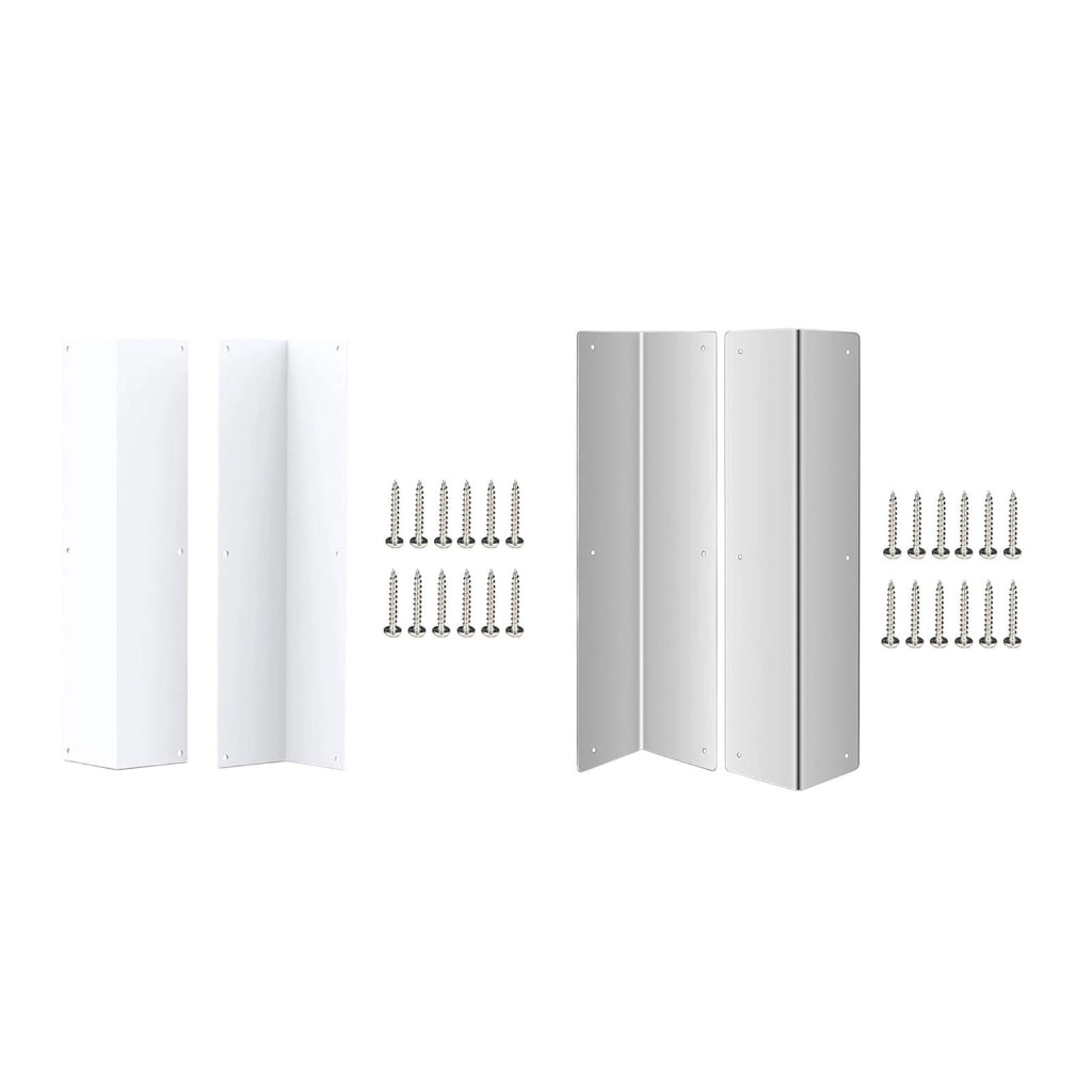 MOMOJIA 2Pcs Heavy Duty Metal Corner Guards Outdoor Corner Protectors Replacemen