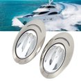 thumbnail image 1 of Luces laterales para barcos IP66 impermeables resistentes pulidas 2 piezas lámparas de navegación LED para vehículos recreativos yates barcos ANGGREK Otros, 1 of 8