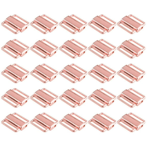 Phenofice front clasp bras Shoulder Pads for Womens Snap Fastener Golden 1Set