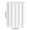 White, variant on Silver Gray Waterproof Shower Curtain Thickened Polyester Fabric Bathroom Partition 59" W x 71" L