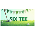thumbnail image 2 of LUUFILx Golf Themed Triangular Banner Background, Golf Ball Club Flag Elements, Golf Party Decorations Backdrop, Golf Events Photo Props, Golf Birthday Party Decor, 2 of 7