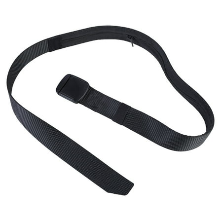 WE-POLUJ Travel Security Money Belt Hidden Money Pocket Cash Safe Anti-theft Wallet Waterproof Belt Bag for Men Hiding Waist Pack