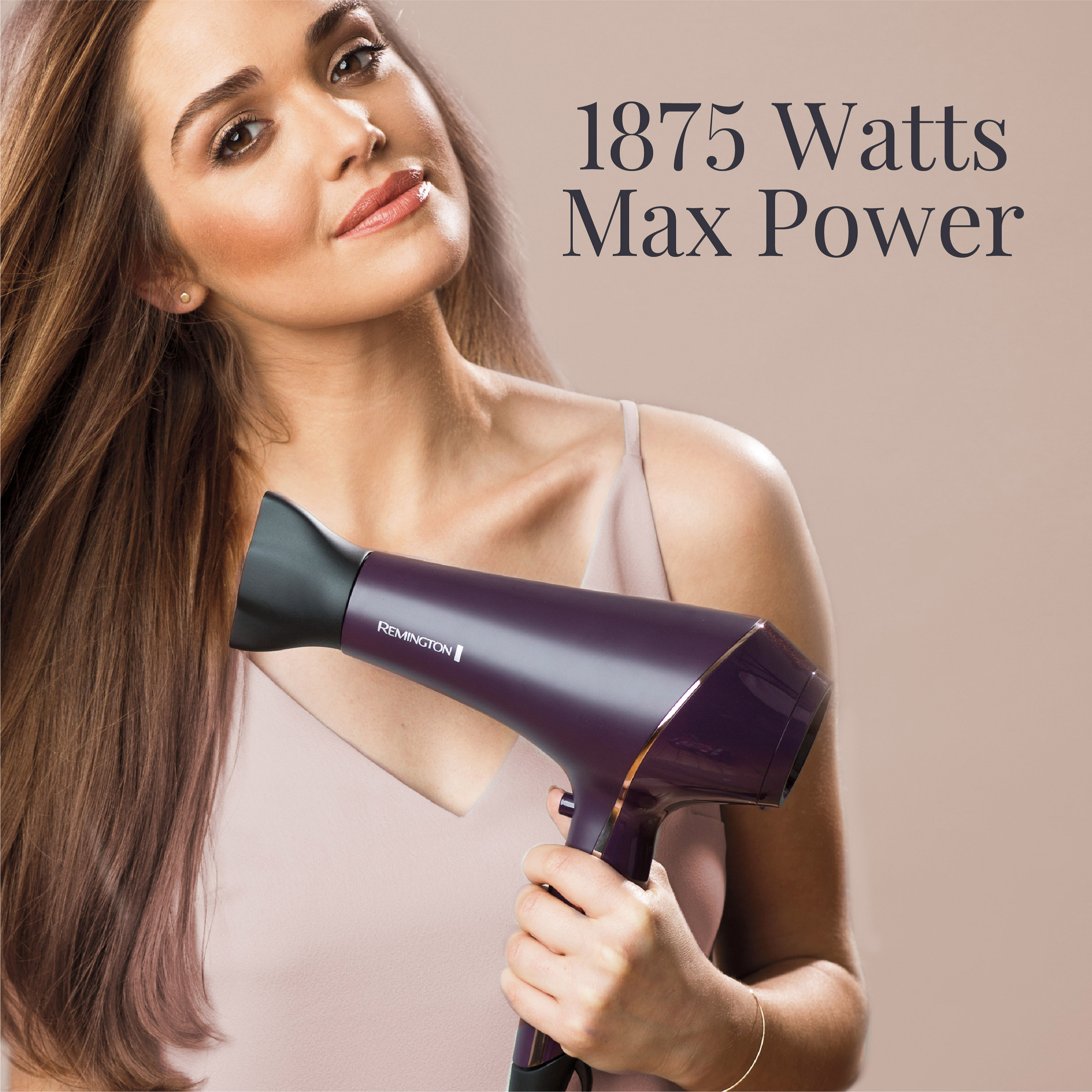 Remington Pro Hair Dryer with Thermaluxe? Advanced Thermal Technology, Purple, AC9140SB - image 5 of 12