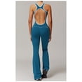 thumbnail image 3 of Monos for mujer, barra lateral, espalda cruzada, tanque de una pieza, deportes, espalda calada, mono de Yoga, traje de Yoga, levantamiento de cadera, 3 of 7