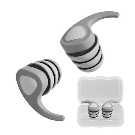 

ZAROYEAX Three of Silicone Earplugs Noise Reduction