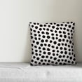 thumbnail image 2 of Creative Products Dots in Black 16x16 Spun Poly Pillow, 2 of 2