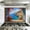 Color 1, variant on Kitchen Backsplash Peel and Stick Wall Mural Mountain Sunrise View Wooden Window Alpine Meadows Chalets Removable Mural 35.4"W x 23.6"H, Oil Proof Wallpaper for Fireplace & Behind Stove