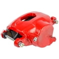 thumbnail image 2 of JEGS Large GM Front Disc Brake Caliper with D52 Pads, Right/Passenger Side, Red Powder Coat [NEW], 2 of 7