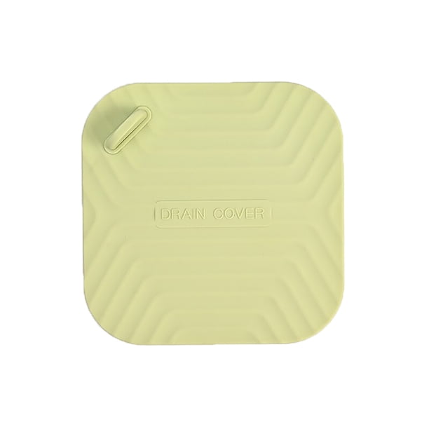 Toystoory Cubierta de desodorante para drenaje de suelo, almohadilla de sellado para fregadero de baño, cocina, baño, accesorios de tapón de agua de Juegos de accesorios de baño Verde Toystoory HA064349-03B