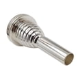 thumbnail image 1 of TISHITA Trombone Mouthpiece Lightweight Sturdy Brass for Concert Musicians Practical 12C Small Shank, 1 of 8