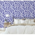 thumbnail image 5 of S4sassy Self Adhesive Wallpaper, Branch & Leaf Wallpaper, Purple Removable DIY Vinyl Wall Covering, Textured Peel and Stick Contact Paper for Entryway accent wall, Easy Home Decor Solution (25"x240"), 5 of 9