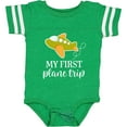 thumbnail image 3 of Inktastic My First Plane Trip Airplane Travel Boys or Girls Baby Bodysuit, 3 of 5