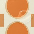 thumbnail image 4 of Yayeee Shower Curtain with Hooks 72"x72" Waterproof Fabric Bathroom Hanging Decor, Orange Geometric Pattern, 4 of 5