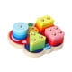 thumbnail image 4 of Rompecabezas de clasificación de madera, bloques de apilamiento geométricos, habilidad fina, juego de formas a juego, juguete educativo para, 4 of 9