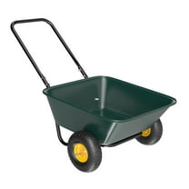 XgoodX 300 lbs Poly Garden Dump Cart,Practical Heavy Duty Yard Carts and Wagons