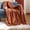 Rust, variant on Spring Summer Diamond Throw Blanket with Fringe Soft Acrylic Textured Decorative Blanket for Couch Bed Sofa Home Decor 50x60 60x80 Inches