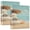 3D Animation Patterns, variant on D-shaped Binder with 3 Ring - PVC Waterproof 1.5 in Binder with Clear Pocket, Blue Fish-scale Pattern ,1 pack