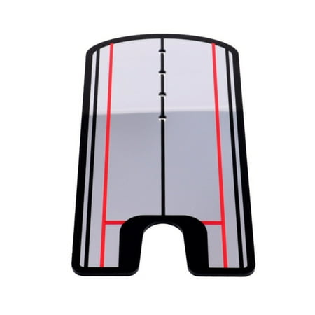 Deep Face Putter - Golf Putting Mirror | Portable Training Aids, Putt Swing Alignment Trainer, Practice Equipment and Accessories | Eye, Shoulder and Face Angle Tutor, Putter Path, Start Line
