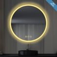 thumbnail image 2 of Blossom Kitchen and Bath Smart Bathroom LED Mirror with Antifog, Dimmer, Adjustable Color Temp Round 32 Inch Clear, 2 of 5