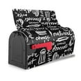 thumbnail image 3 of Naloa Pasta Bacon Mailbox Covers Magnetic Post Box Cover Post Letter Box Cover Garden Decor-25.5x21 in, 3 of 8