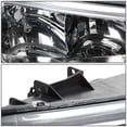 thumbnail image 2 of DNA Motoring For 03-06 Chevy Silverado Avalanche OE Style Headlight Lamp Pair Chrome Amber, 2 of 5