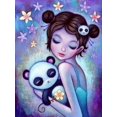 thumbnail image 1 of Girl Panda Lover - DIY Diamond Painting, 1 of 6