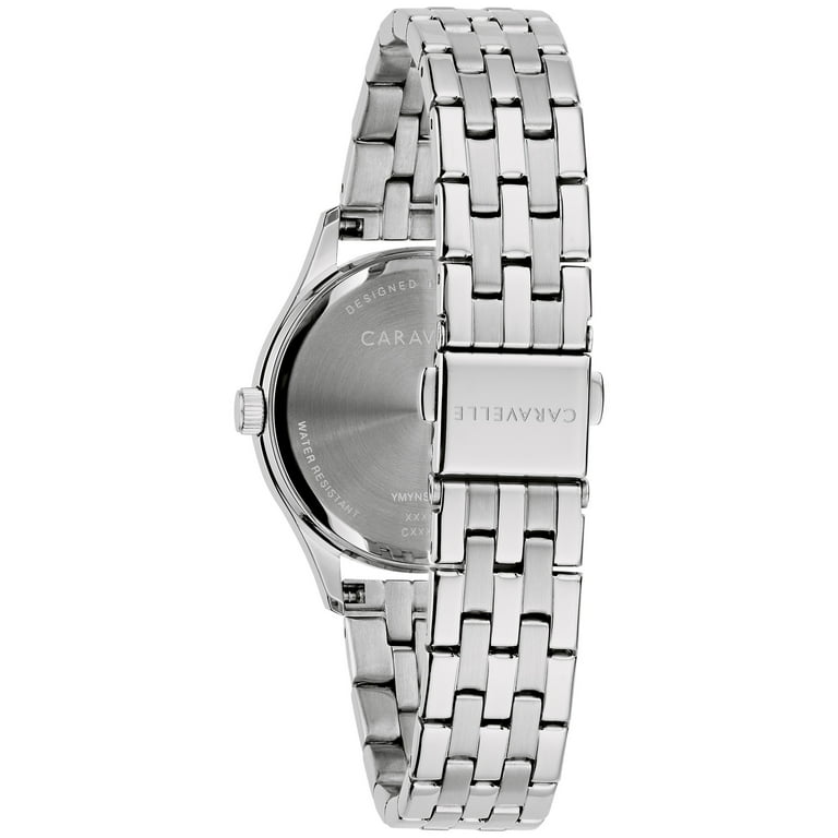 Caravelle by Bulova Women Wristwatch 45L124 Arabic Numerals Floral Motif Watch fbfeb47a-ecb9-4efb-b151-  main image 4