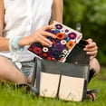 thumbnail image 5 of FORMRS 1-Subject Spiral Notebook 8" x 5" College Ruled 60 Refillable Sheet A5 Hard Cover, 2 Pack, Purple Flowers, 5 of 7