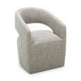 thumbnail image 2 of Moe's Home Collection Barrow Dining chair Fabric gray, 2 of 10