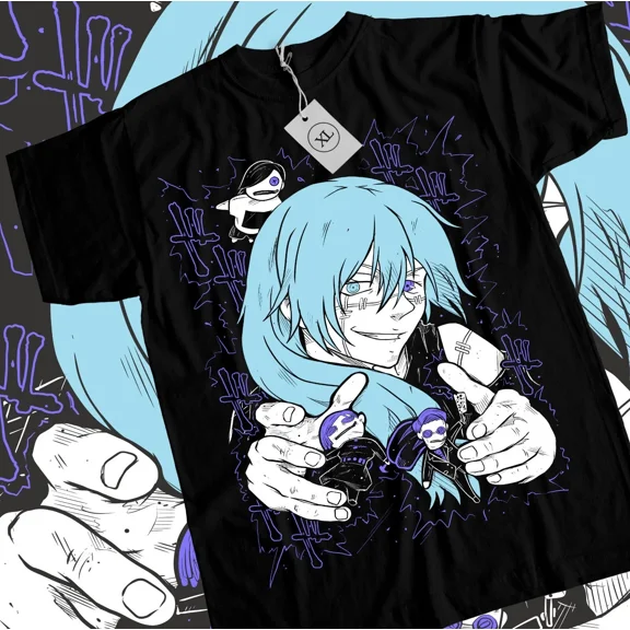 Reprint Rare Mahito T-Shirt JujutsuKaisen Gojo Girl Anime Unisex#9