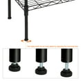 thumbnail image 6 of HiiKaa 5 Shelf Adjustable Heavy Duty Storage Shelving Unit,550 lbs per Shelf Steel Organizer Wire Rack Storage for Garage Office Pantry Kitchen Black 22" Dx 12 Wx 60 H, 6 of 11