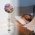 thumbnail image 4 of Battery Operated Analog Wall Clocks Non-Ticking Silent Modern Clock Decorative for Home,Office-Tulips In Meadow With Pastel Colors Soft Lighting(12inch), 4 of 4